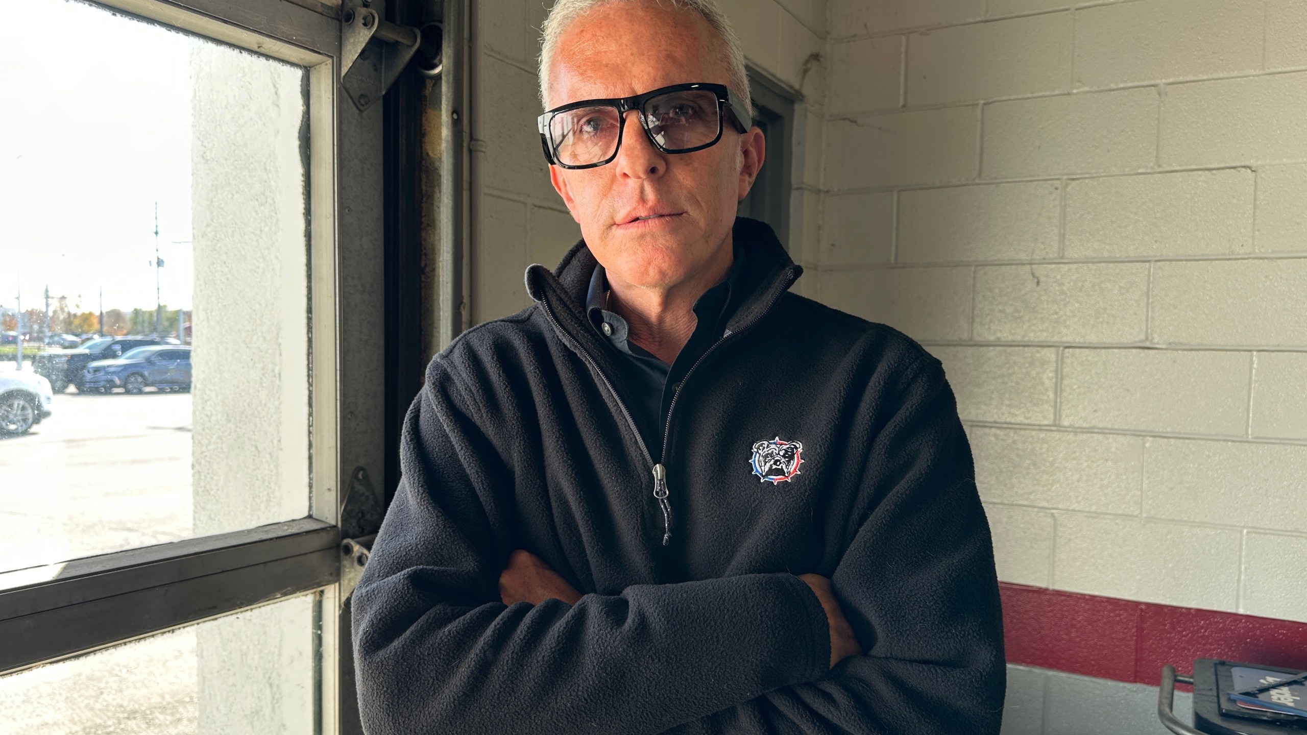 Sean Garber, CEO of Grade A Auto Parts Recycling, stands for a portrait on Thursday, Nov. 13, 2025, in Louisville, Ky. (AP Photo/Dylan Lovan)