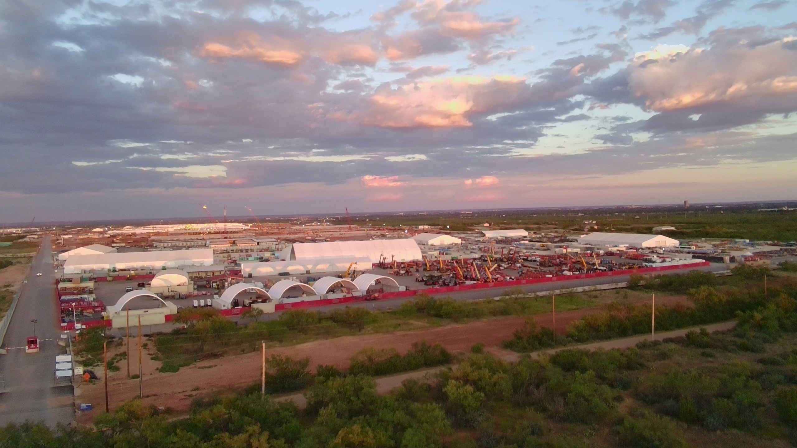 FILE- An entrance to the Stargate artificial intelligence data center complex in Abilene, Texas on Monday, Sept. 22, 2025. (AP Photo/Matt O'Brien, File)