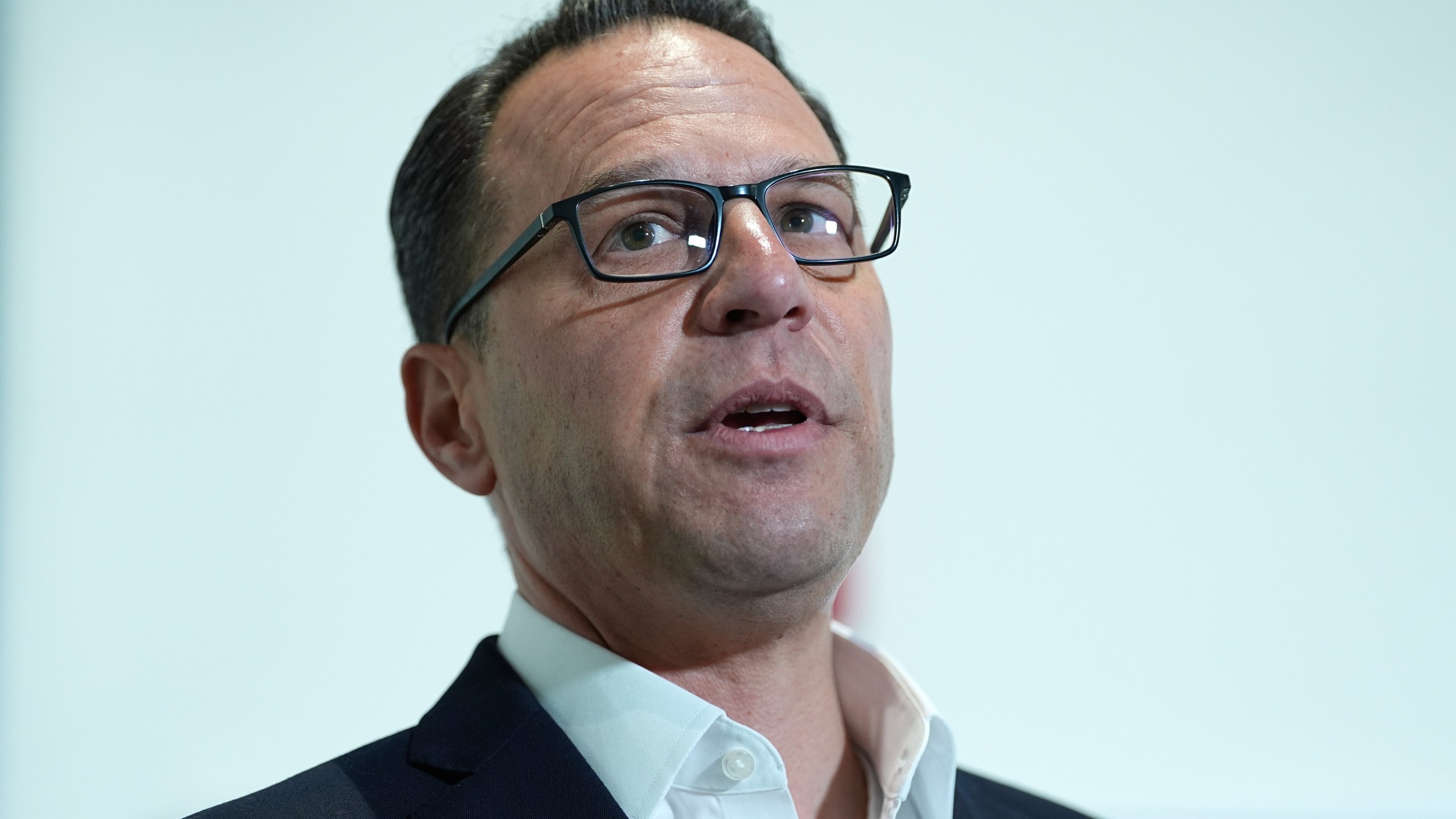 FILE - Pennsylvania Gov. Josh Shapiro visits the Hershey Company's new manufacturing plant in Hershey, Pa., April 16, 2025. (AP Photo/Matt Rourke, File)