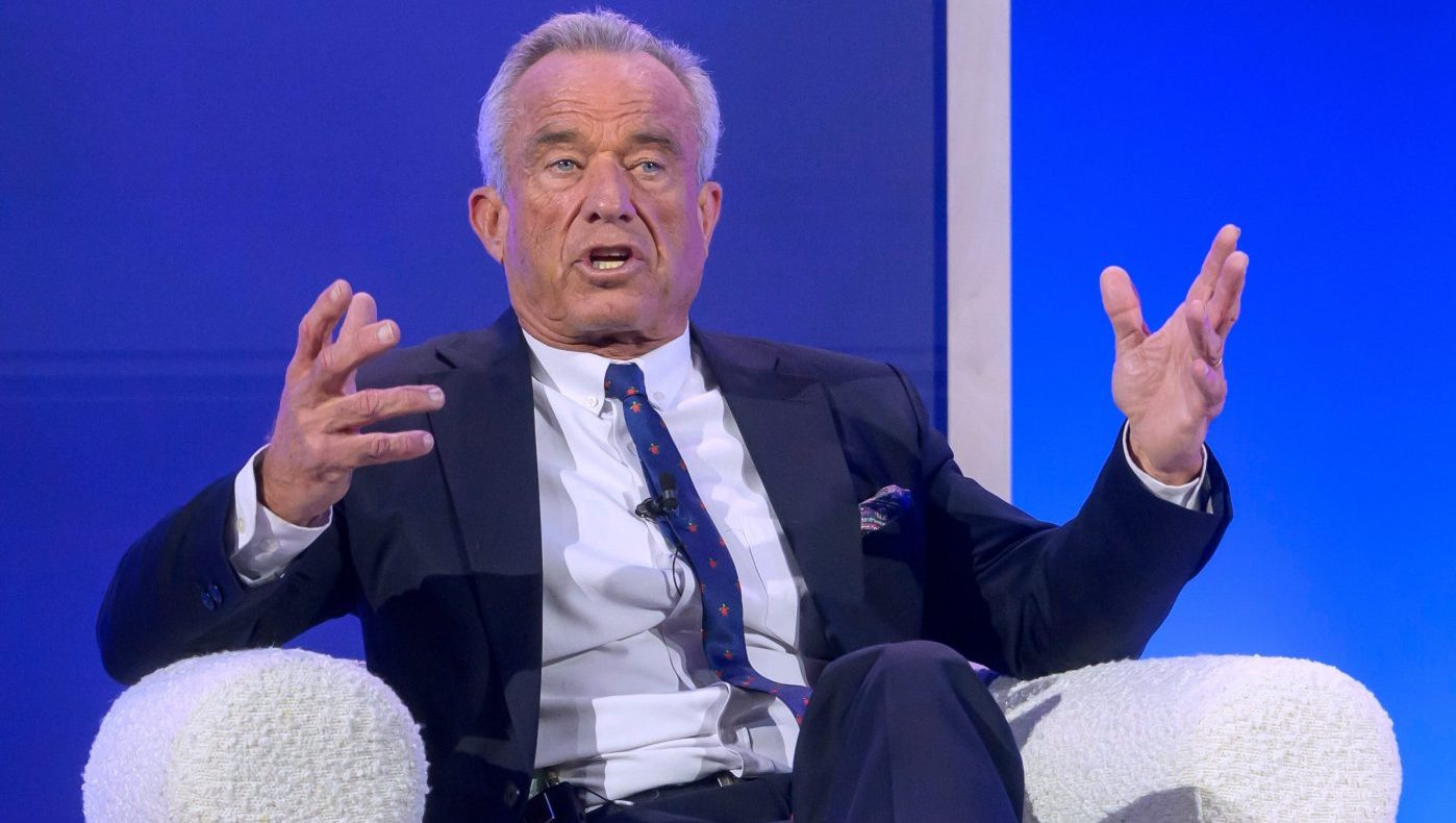 Health and Human Services Secretary Robert F. Kennedy, Jr. at the inaugural Make America Healthy Again summit at the Waldorf Astoria, Wednesday, Nov. 12, 2025, in Washington.