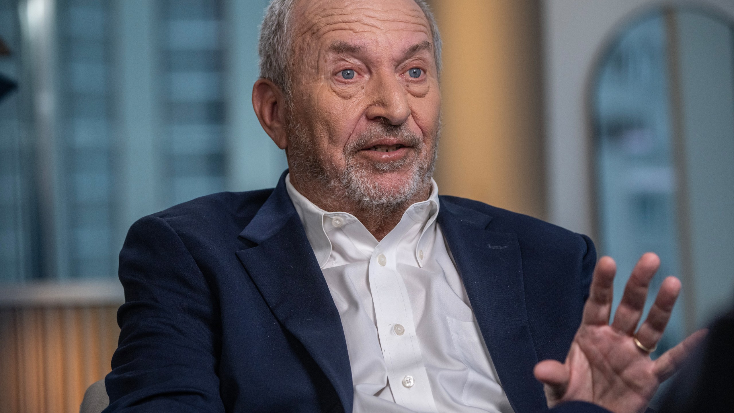 Larry Summers, president emeritus and professor at Harvard University, during an interview in New York, US, on Wednesday, Sept. 17, 2025.
