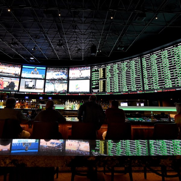 interior of a sportsbook at Westgate Las Vegas Resort