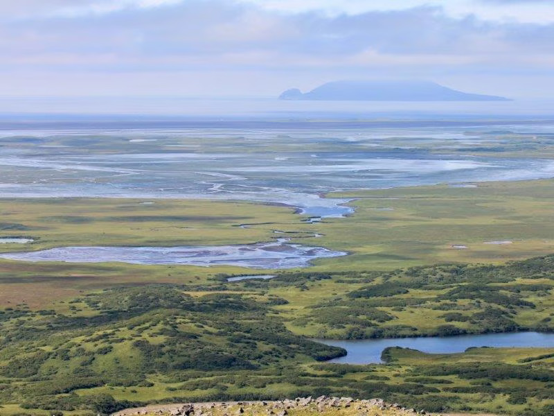 The Izembek National Wildlife Refuge in Alaska.
