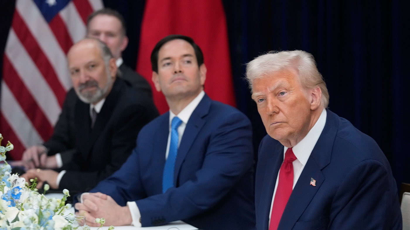 Marco Rubio with President Trump