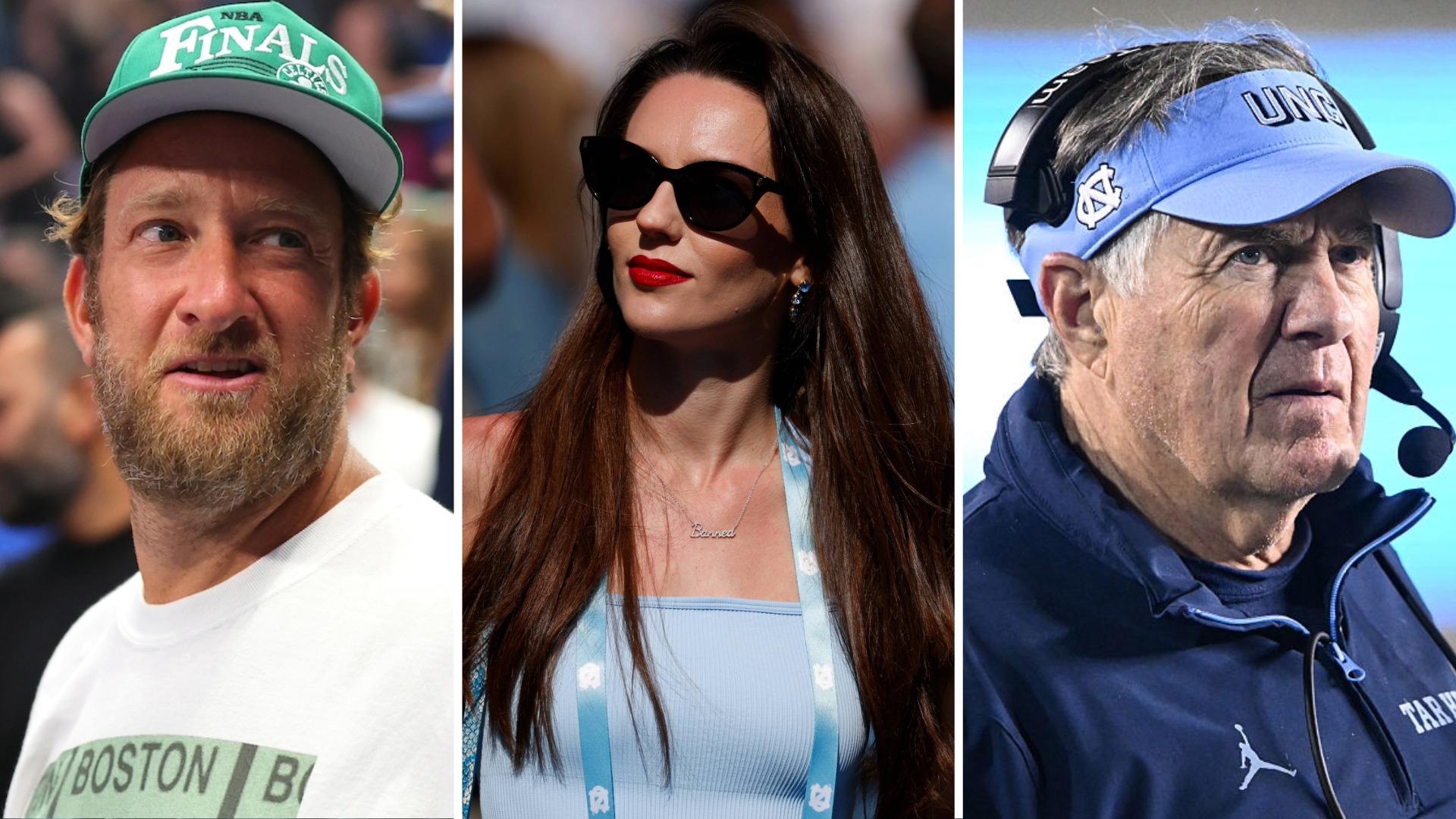 Dave Portnoy, Jordon Hudson, Bill Belichick