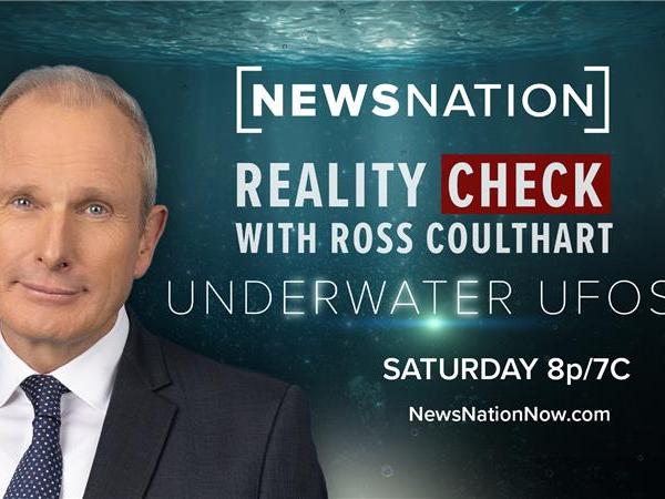 An image of Ross Coulthart promoting Underwater UFOs