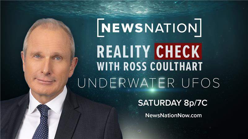 An image of Ross Coulthart promoting Underwater UFOs