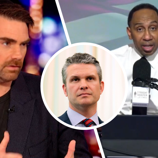 Political commentators Ben Shapiro and Stephen A. Smith discuss Pete Hegseth.