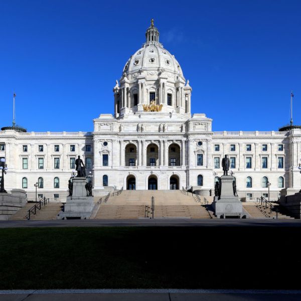 ST. PAUL, MN - OCTOBER 15: Minnesota State Capitol Building in St. Paul, Minnesota