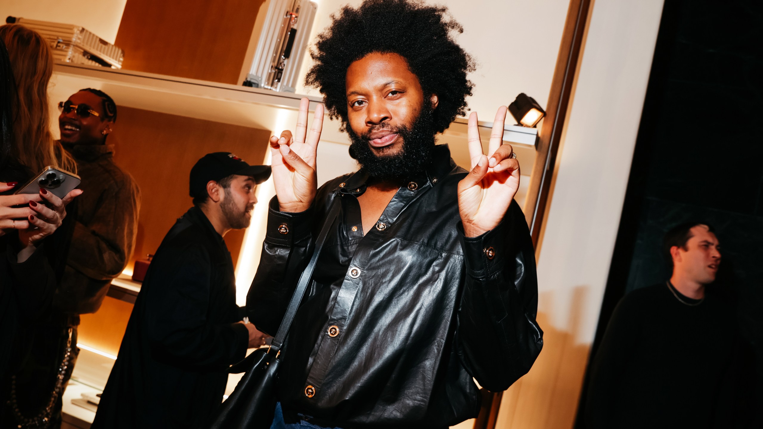 Jeremy O. Harris at Rimowa SoHo Store Party