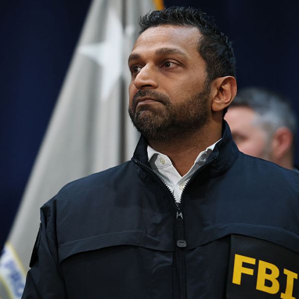 FBI Director Kash Patel in New York.