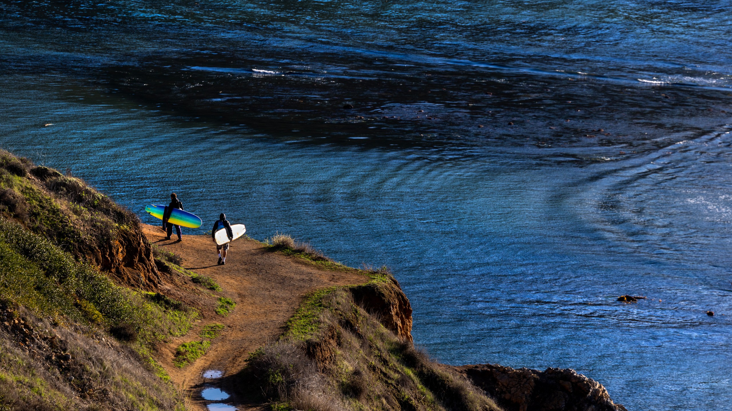 A view of Palos Verdes Estates, CA