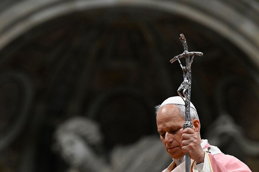 Pope Leo XIV presides over a Holy Mass