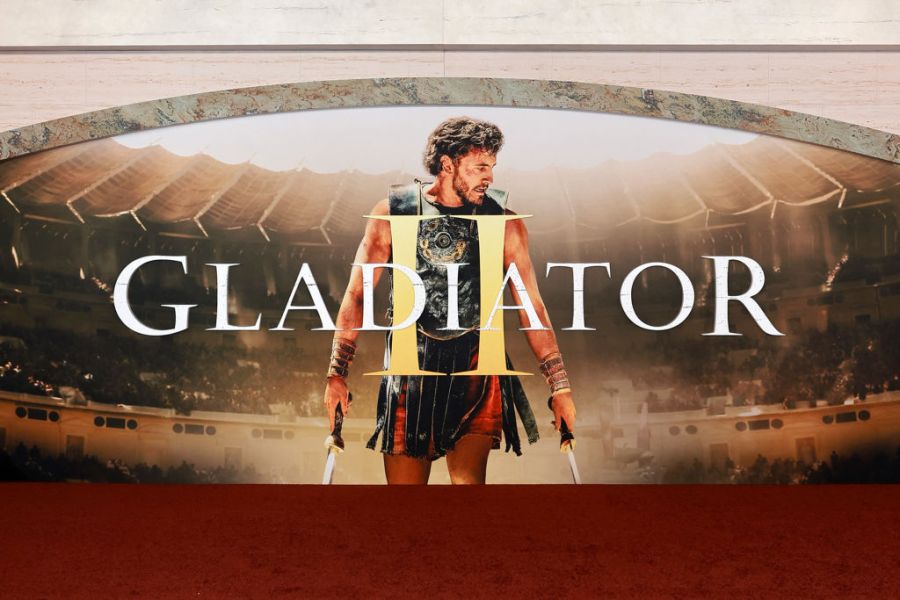 "Gladiator II" sign