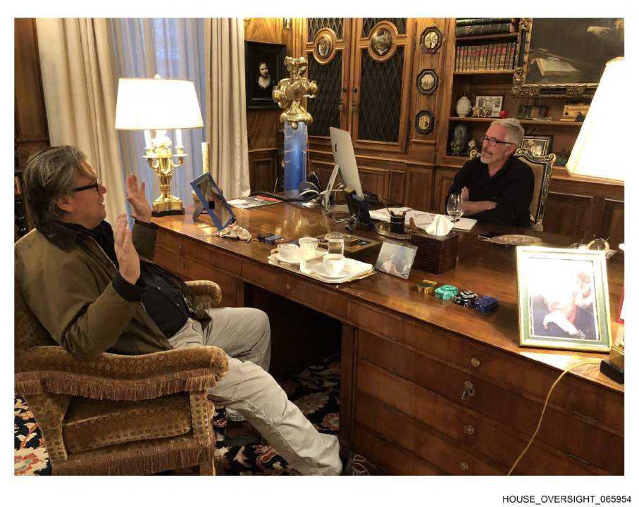 Image from Jeffrey Epstein case files released by Democrat members of the House Oversight Committee on Dec. 18, 2025.