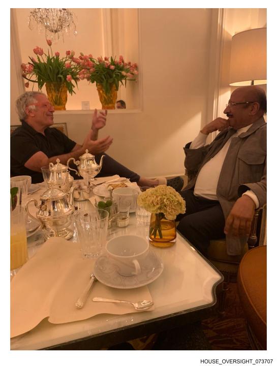 Image from Jeffrey Epstein case files released by Democrat members of the House Oversight Committee on Dec. 18, 2025.