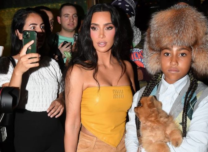Kim Kardashian, North West puppy
