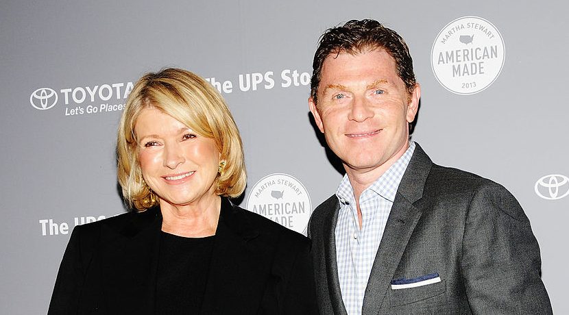 Martha Stewart and Bobby Flay