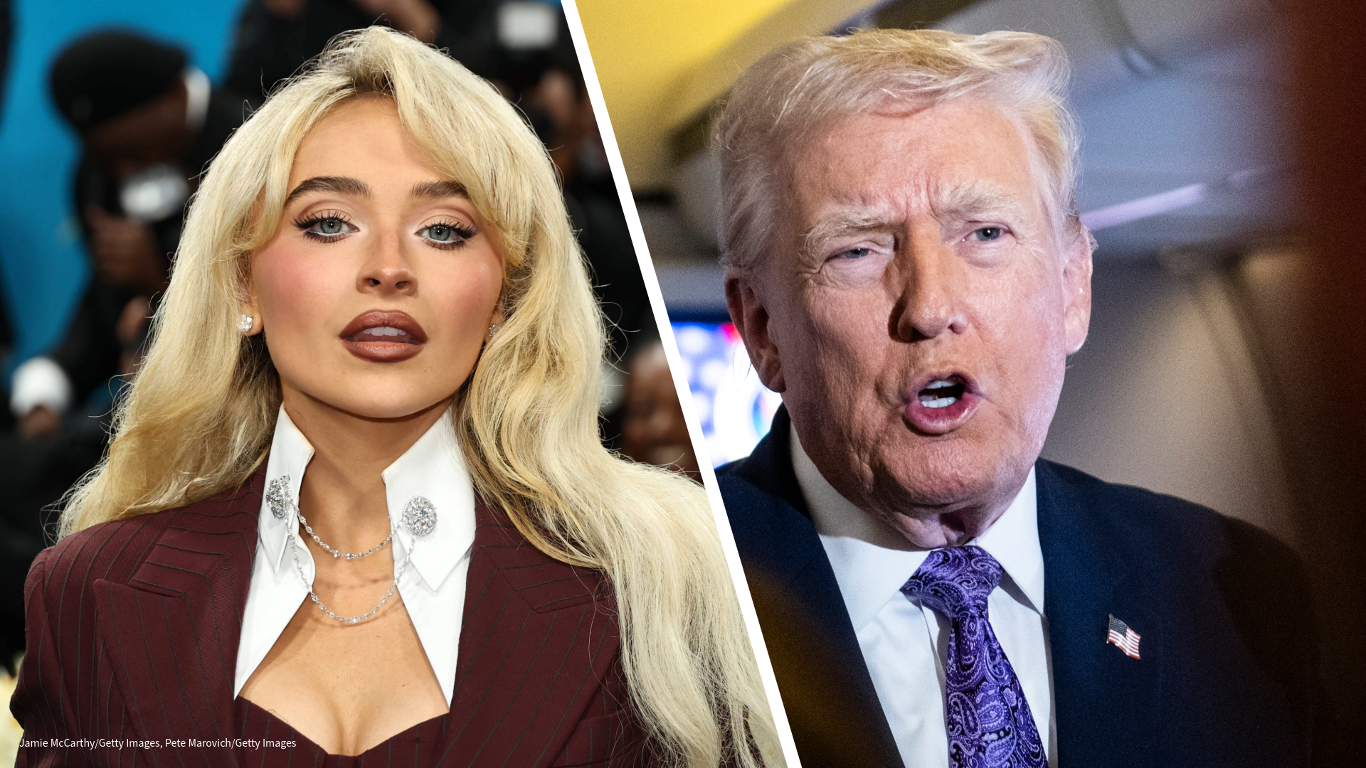 Sabrina Carpenter, Trump