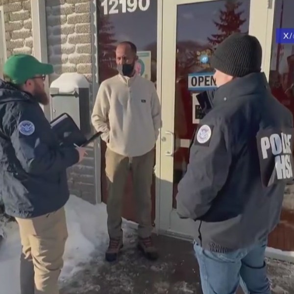 The Department of Homeland Security is going door-to-door as it continues to investigate fraud in Minnesota. Homeland Security Secretary Kristi Noem posted a video showing agents speaking to someone at a local business. (@SEC_Noem)