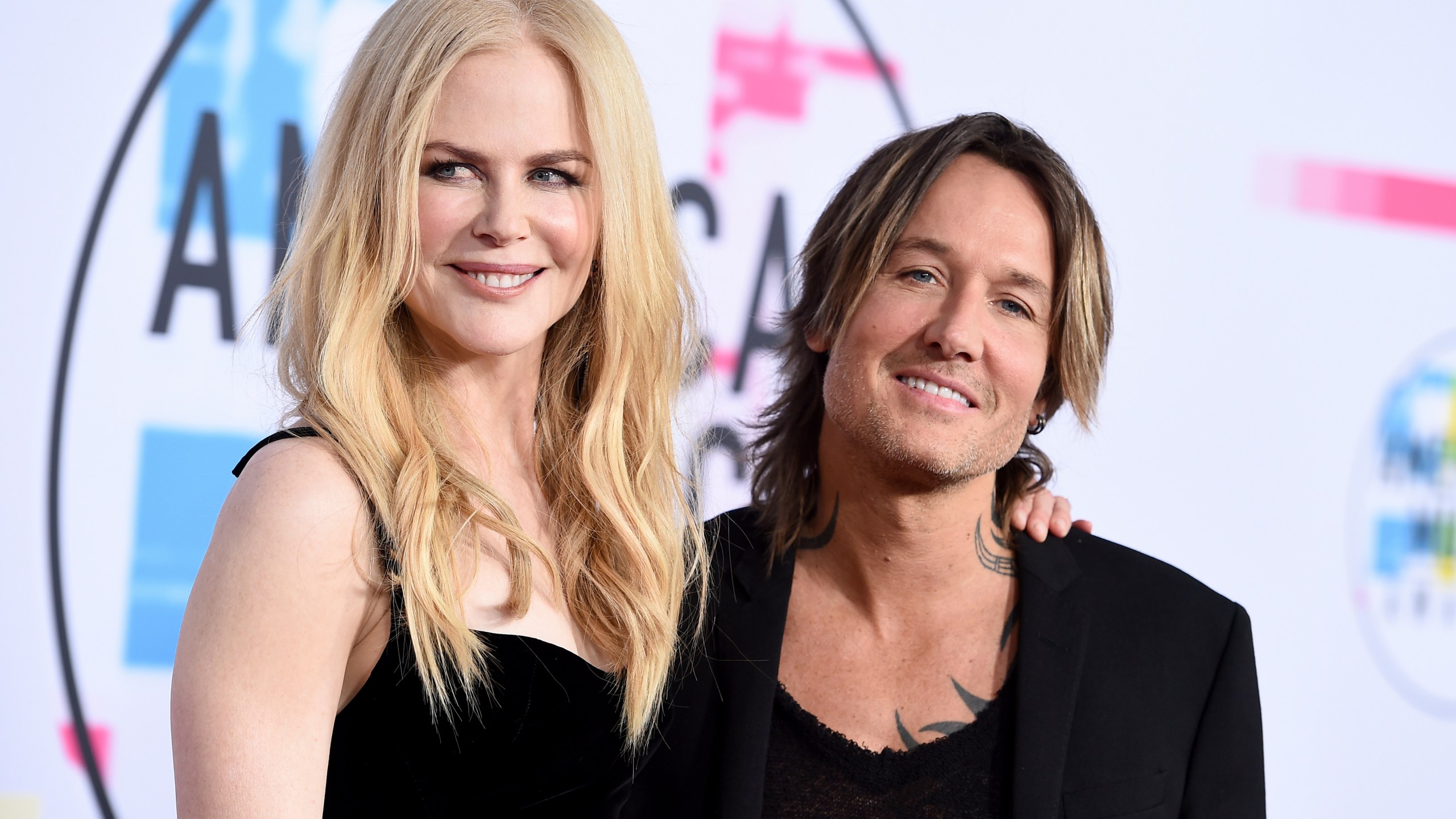 FILE - Nicole Kidman, left, and Keith Urban arrive at the American Music Awards on Nov. 19, 2017, in Los Angeles. (Photo by Jordan Strauss/Invision/AP, File)