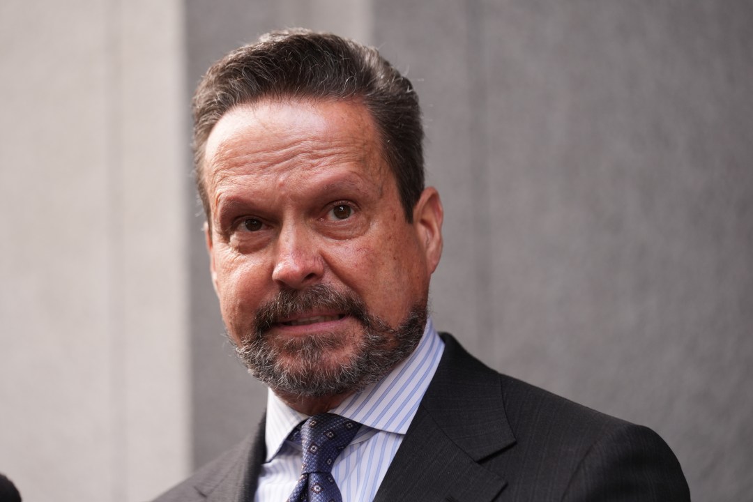 Alan Jackson, the attorney for Nick Reiner, speaks after appearing in court to defend Reiner on murder charges for the killing of his parents Rob and Michele Reiner.