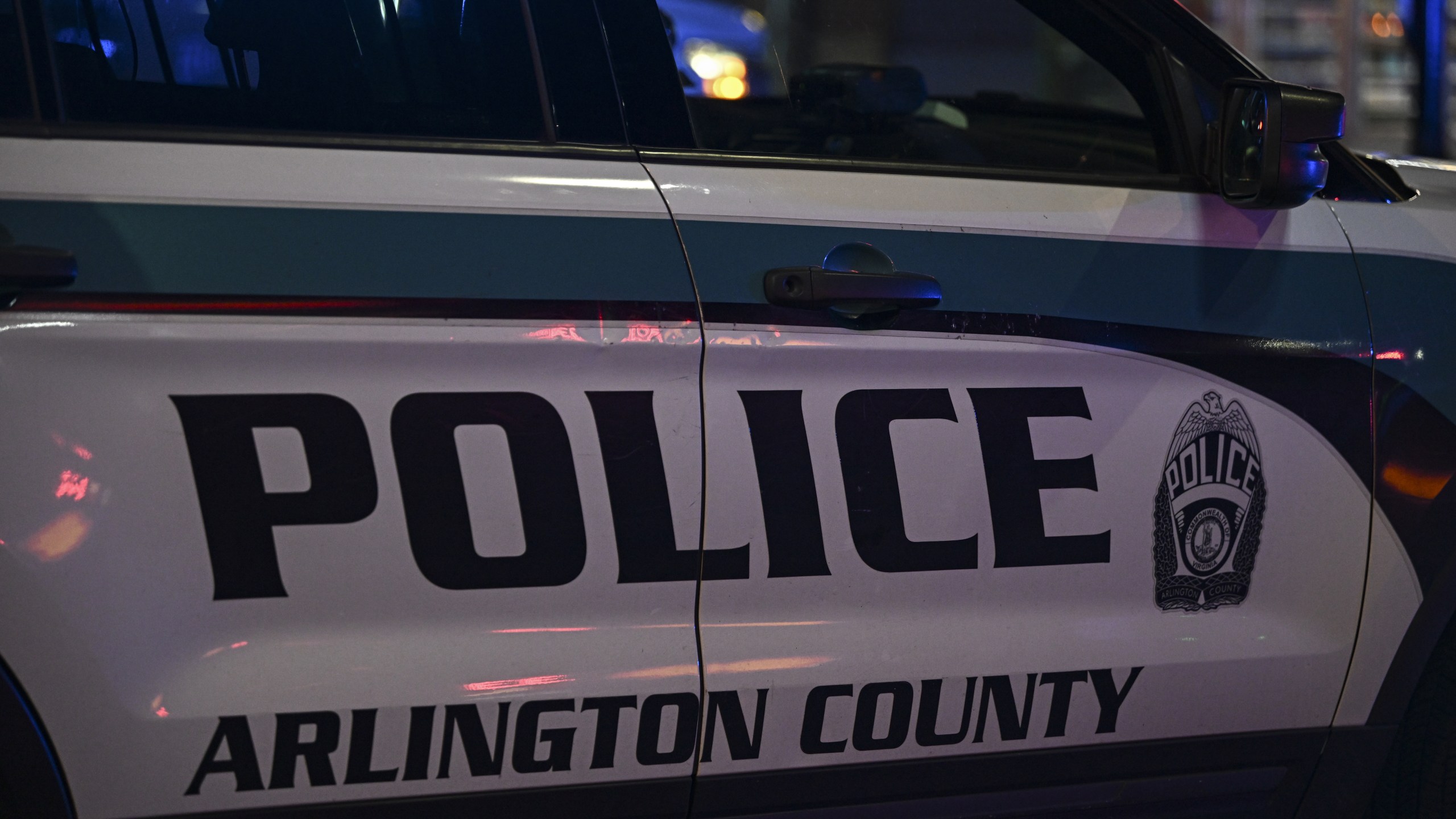 Arlington county police vehicle