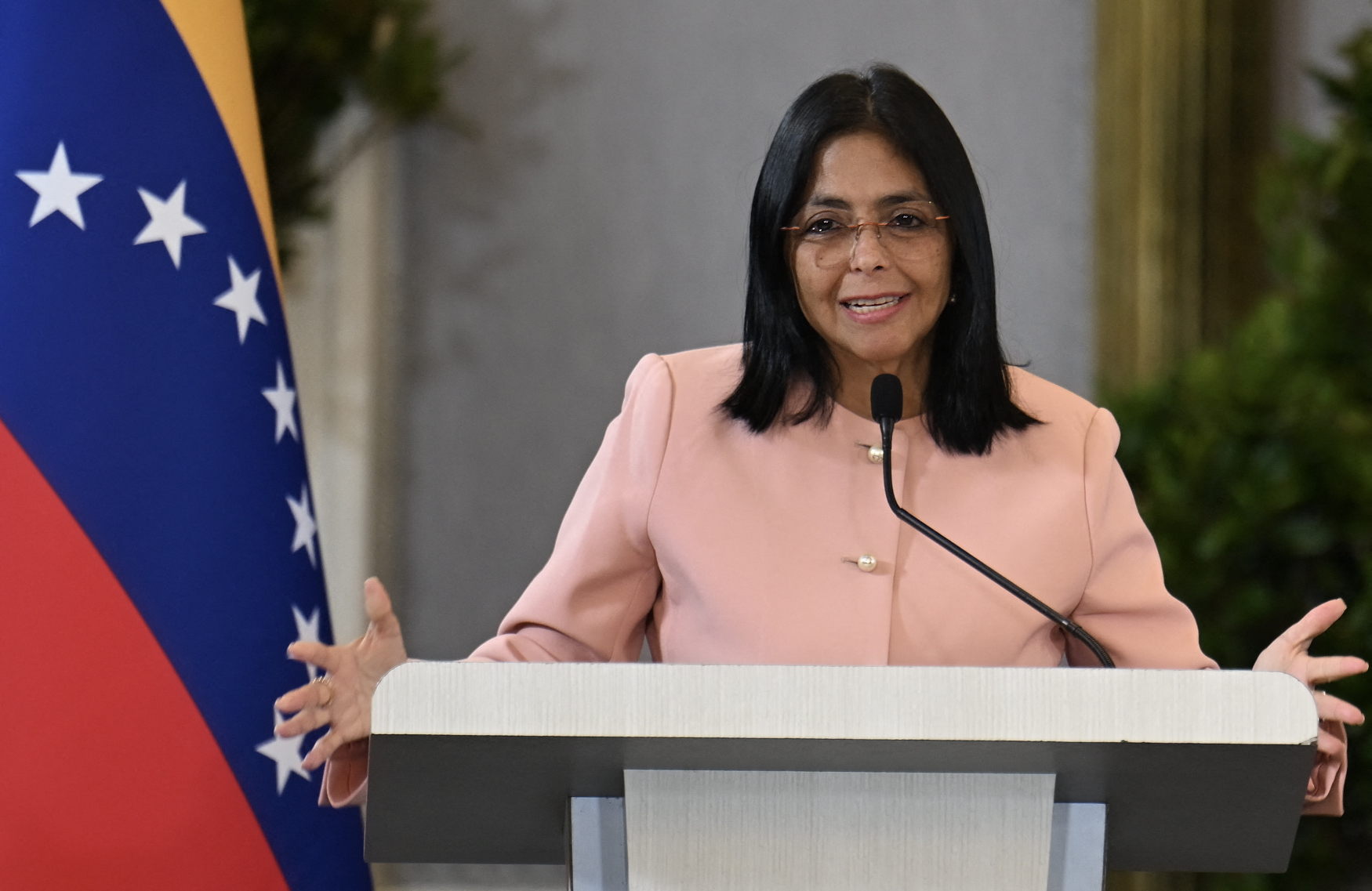 Venezuela's Vice President Delcy Rodriguez