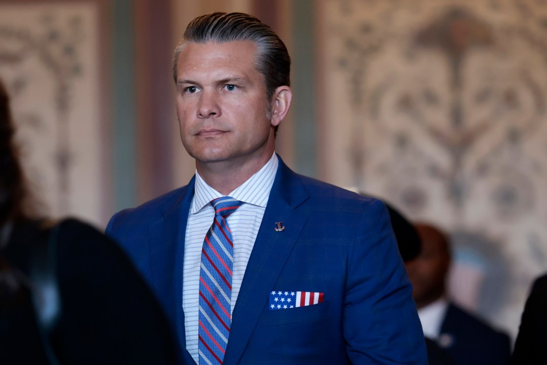 Secretary of Defense Pete Hegseth