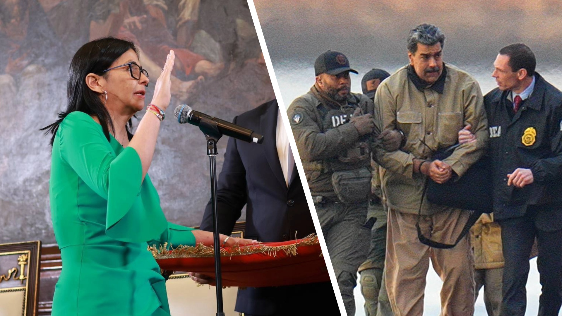 Nicolás Maduro’s vice president, Delcy Rodriguez