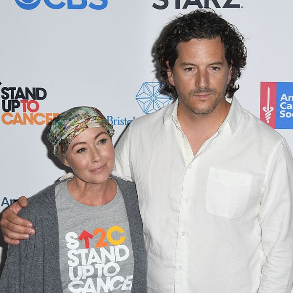 Shannen Doherty and Kurt Iswarienko