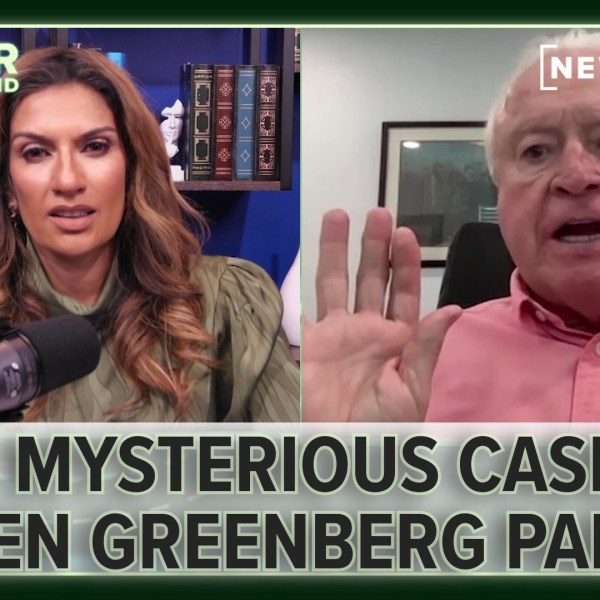 Hena Doba (left) and Tom Brennan (right). Image text reads: The mysterious case of Ellen Greenberg Part 3